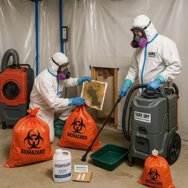 Contaminated Water Handling Protocols process in Progreso, TX